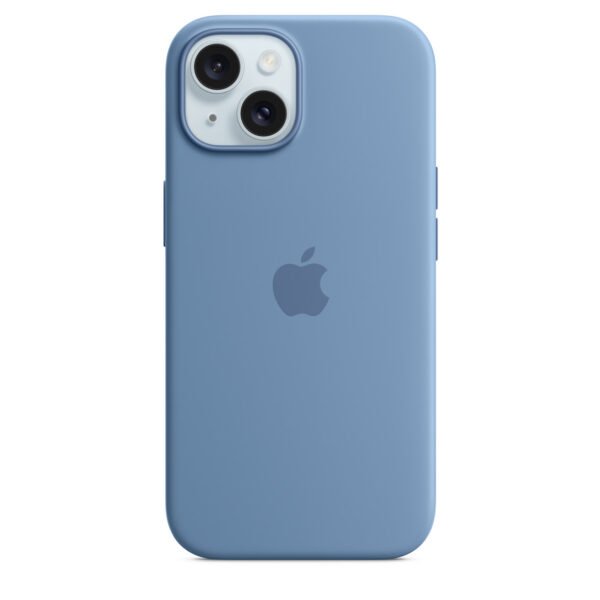 Premium Silicone Soft Back Cover for Apple iPhone